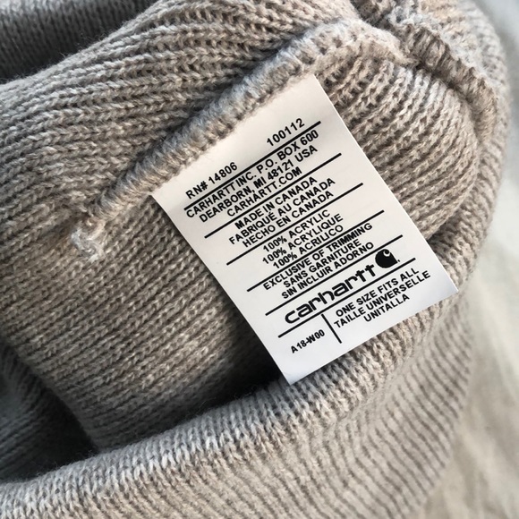 Fashion GREY CArhartt Watch Cap Beanie hat…*NEW* - Picture 4 of 4